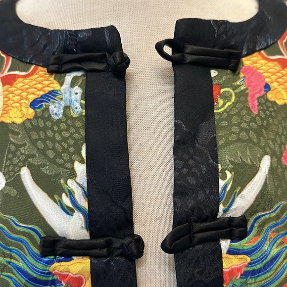 NWT. Amazing mandarin print jacket. Gorgeous - Picture 6 of 7